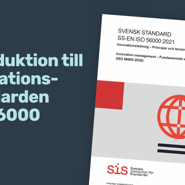Introduktion till innovations­standarden ISO56000