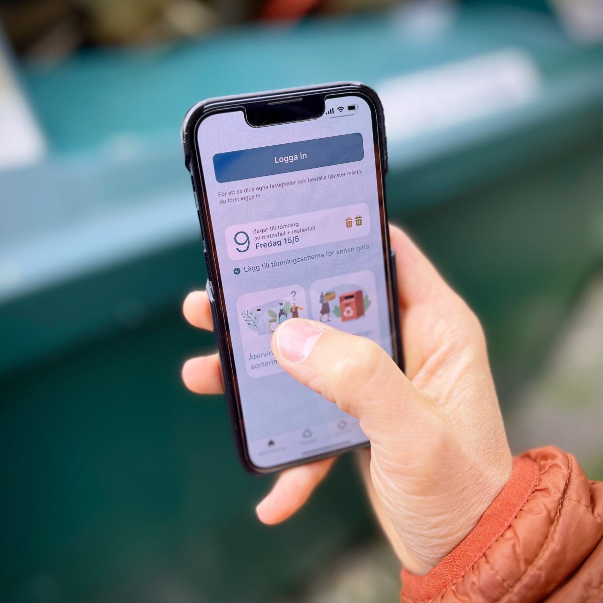 Renhållnings­appen – agil och digital innovation mellan fyra kommunbolag