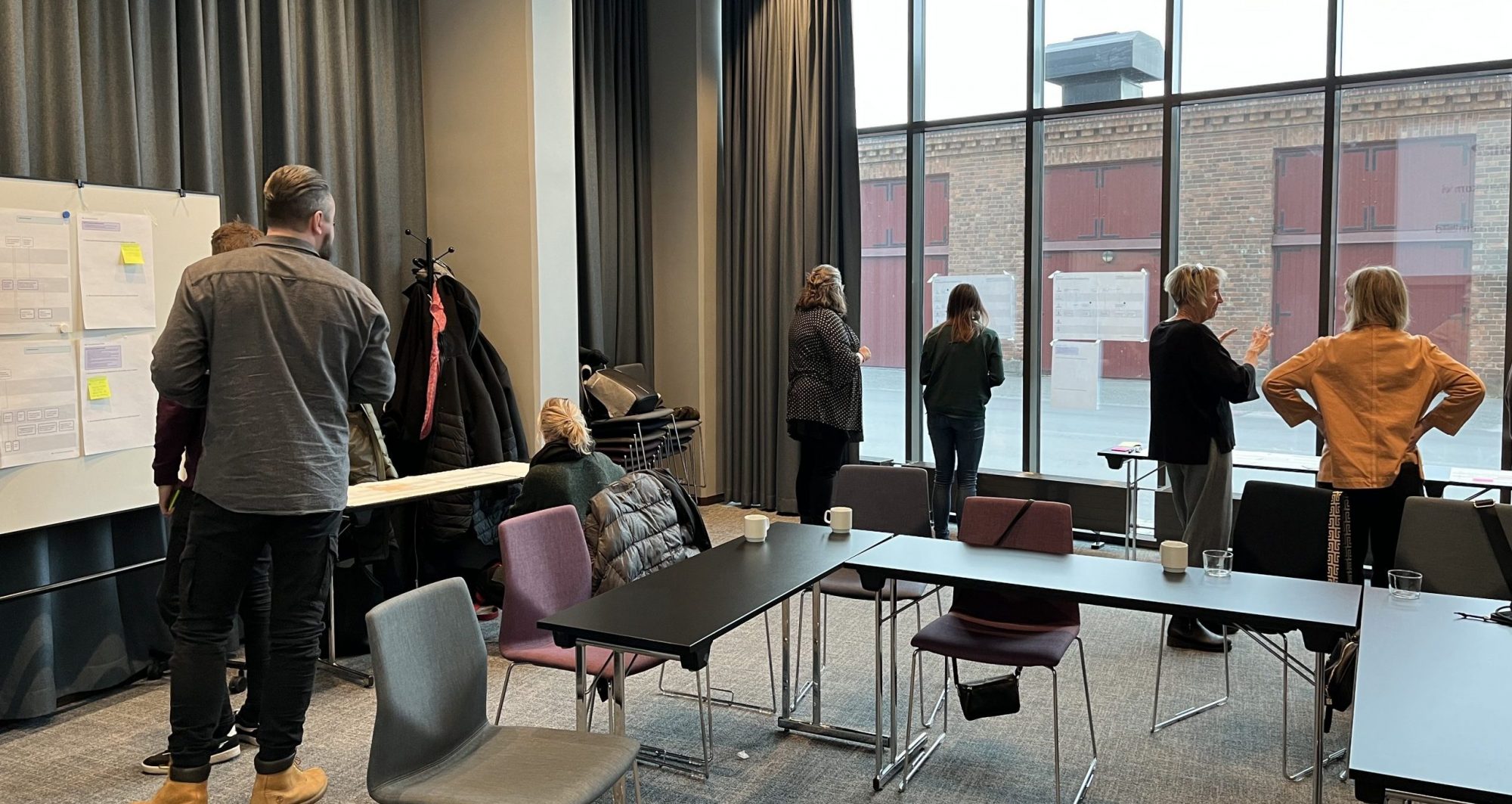 Bild från arbetet med kartläggningen.